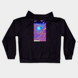 Planetary Cloudscape Kids Hoodie